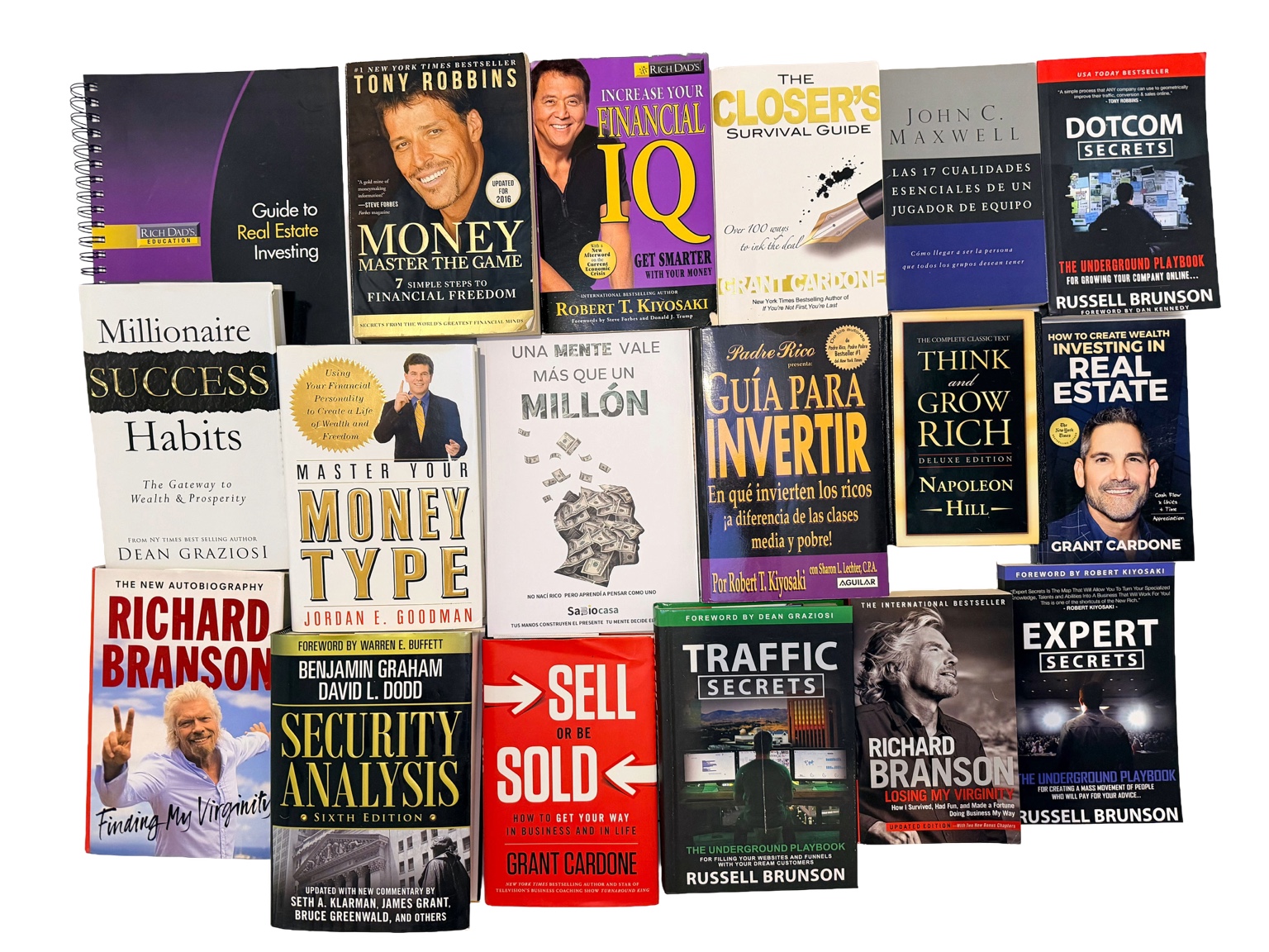 A selection from Alexander Ospino's business and real estate library